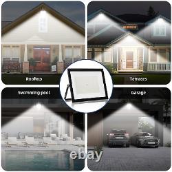 10X 200W LED Flood Light Outdoor Spotlight Cool White Garden Security Lamp 110V