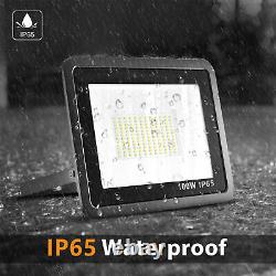 20X 100W LED Flood Light Cool White Outdoor Security Work Lamp Spot Floodlight