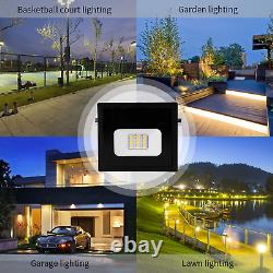 20X 10W LED Flood Light 6500K Spotlight Bright Stadium Ouoor Lighting Lamp