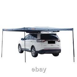 270° Car Awning Waterproof Car Tent 4wd Foxwing with LED Light Driver Side Camping