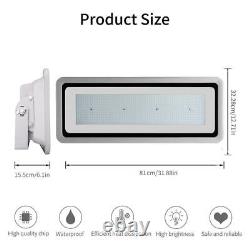 2Pack 1000W LED Flood Light Cool White SuperBright Waterproof Outdoor Security