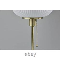 4277-21 Hazel Table Lamp, 22 in, 60W, Antique Brass, 1 Table Lighting
