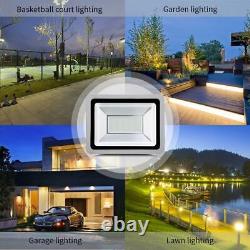 4X 300W LED Flood Light Outdoor Spotlight Garden Yard Lamp Lighting Cool White