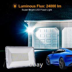4X 300 Watt LED Flood Light Cool White Outdoor Spotlight Garden Yard Lamp IP66