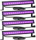 4 Pack 27W LED Black Lights, Blacklight Bars with Plug and Switch, IP66 Waterpro