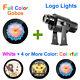 50W Waterproof LED Gobo Projector Outdoor Remote Control Advertising Logo Light