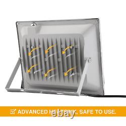 5 Pack 150W 150W LED Flood Light Outdoor Security Garden Yard Lamp Coold White