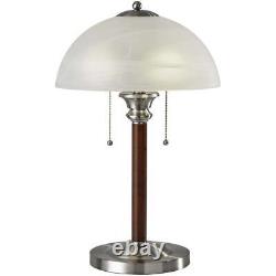 Adesso 4050-15 Lexington 23 inch 60.00 watt Walnut Table Lamp Portable Light