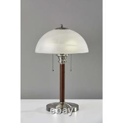 Adesso 4050-15 Lexington 23 inch 60.00 watt Walnut Table Lamp Portable Light