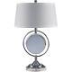 Dale Tiffany PT12301 Springdale Table Lamp Chrome