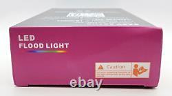 MELPO 50W LED Flood Light BLFL-LFBA RGB Color Changing Landscape Lights 4 Pack