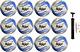 (Pack of 12) Premium Tundra Soccer Balls Size 5 with Hand Pump