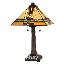 Palo Tiffany Mission Table Lamp Multi