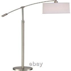 Quoizel CFT9364BN Clift Swing Arm Floor Lamp, 1-Light, Medium, Brushed Nickel