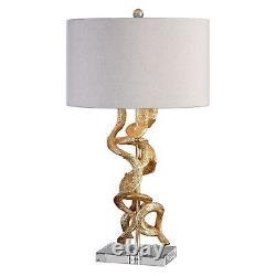 Twisted Vines Gold Table Lamp Gold