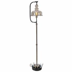 Uttermost 28193-1 Elieser Industrial Floor Lamp