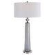 Uttermost Greyton Frosted Art Table Lamp Grey